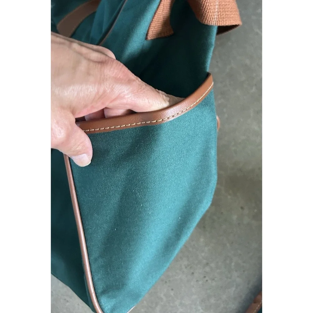 Vintage Polo Ralph Lauren Green Garment Bag Tote Duffle Luggage Travel Lot